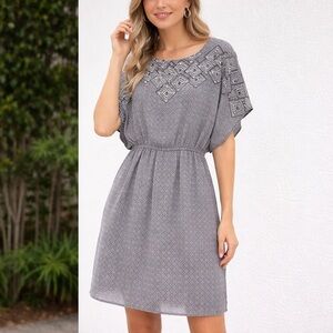 Mossimo Gray Diamond Dress